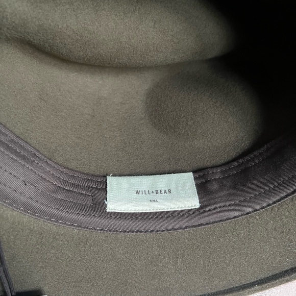 🐻 Will & Bear Hat Co. William Brown Wool Fedora hat - Picture 6 of 10